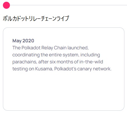 polkadot-リレーチェーン